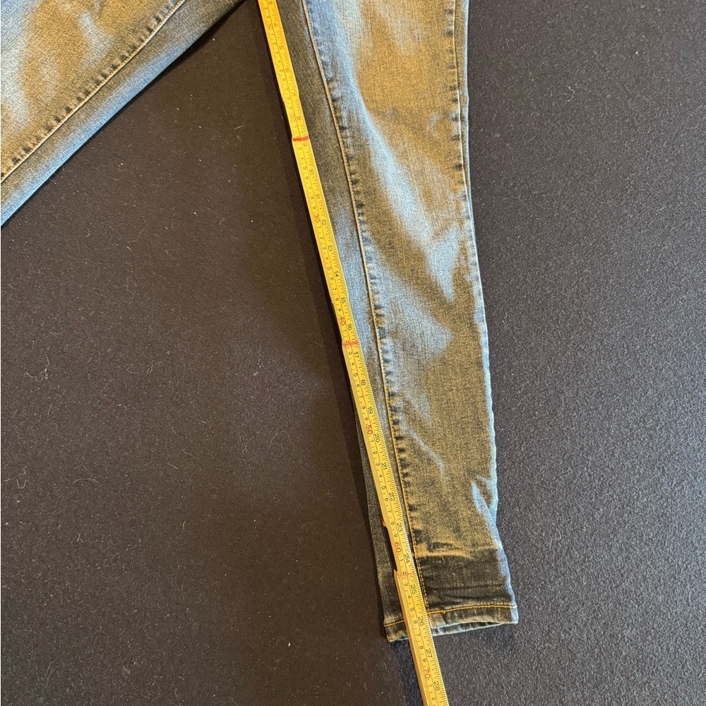 Mossimo Supply Co. Dark Blue High Rise Skinny Jeans. Sz 00 - Picture 4 of 7